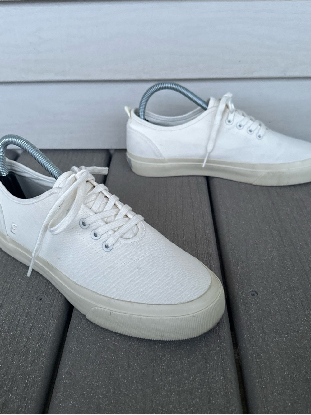 Everlane Women’s 8.5 The Forever Sneaker White Canvas Sneakers Lace Up
Men 6.5